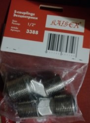 Эксцентрик усиленный  KАISER 1/2х3/4  3388