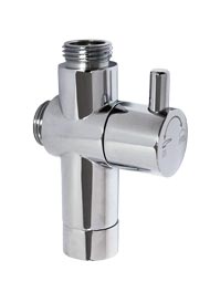 Дивертор  KАISER поворотный для душ. рейлинга 57188, 57288, 58182  1/2вн х 1/2нар х 1/2нар  (58DR)