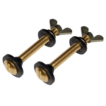 Крепеж бачка к унитазу, латунь / 1