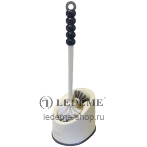 ершик LEDEME напольный с 2-мя щёточками (очищение на 360 градусов без тупиков) L916