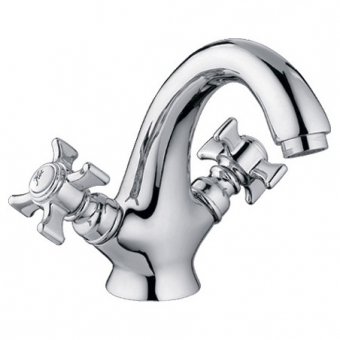 смеситель умывальник LEDEME литой излив крест керамика L1011