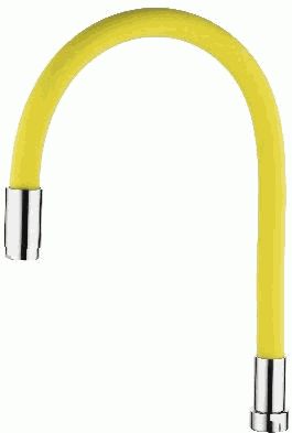 излив LEDEME гибкий , жёлтый  G3/4,  L7503-4