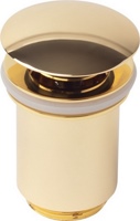 8011Gold Донный клапан KАISER автомат (золото)