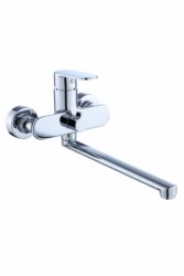 7305  VIKO ванна ф35 (встр. перекл) излив 28см (латунь)