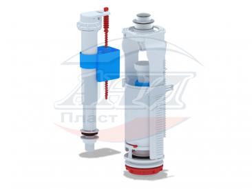 WC8510С Набор арматуры АНИ 1/2", нижний (хром)