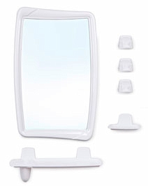 набор для ванной BEROSSI 5101 снежно-белый