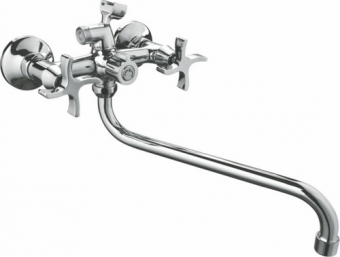 смеситель ванна LEDEME крест переключатель душа шаровый керамика L2322