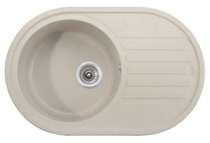 Мойка-Гранит "KAISER"  770x500x200 Sand(овальная)