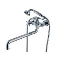 41055  KAISER Cross ванна  дл/излив крест керамика