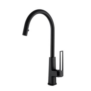 27166-2  KAISER Merkur кухня бок. выдвижн. Ø25 Sedal, Black Matt