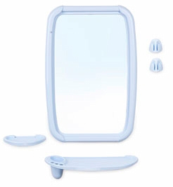 набор для ванной BEROSSI Оптима 6108 голубой