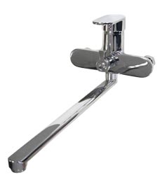 4515  VIKO ванна ф40, цинк, (встр. перекл) L-33см Chrome