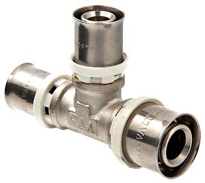 Тройник (пресс) VALTEC  16х16х16