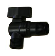 271 Кран KAISER 1/2"х1/2 угловой Black matt /20 шт