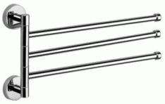 вешалка LEDEME 3-я д/полотенца поворотная L113