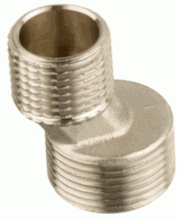 эксцентрик д/смесителя L=39мм латунь никель MELODIA MKP20765WC (мод. 1-002)