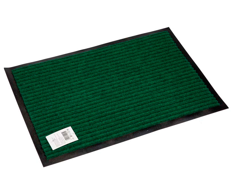 Коврик грязезащитный 90х150 см зеленый (Double stripe doormat 90х150 Green)