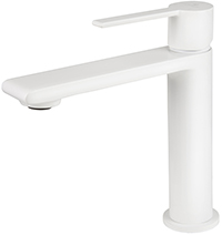 05311-4  KAISER Serio Тюльпан, Ø25, черн. гайка, латунь, White matt