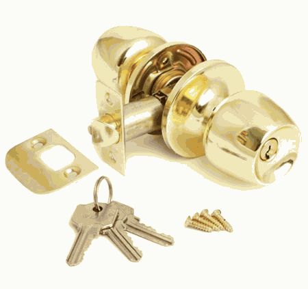 ручка-защёлка дверная Avers 0598-01-G ключ золото