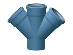 крестовина PP 110*110*110*45 Rain Flow СИНИКОН