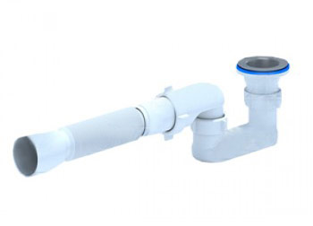 Е015 Сифон Ани 1-1/2" х 40 для душ/поддона 40х50