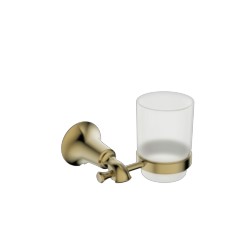 4005 Держатель стакана(стекло) KAISER бронза (латунь)