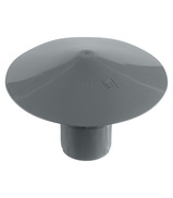 Зонт вентиляционный  D=50 ПП WaterMark /70 шт/