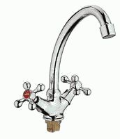 смеситель кухня LEDEME керамика гайка L5908