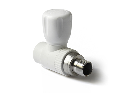 КРАН шар. радиат. Ø20 х 1/2  прямой PPR (Watermark) /10