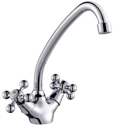 1203  VIKO кухня крест., цинк, изог/нос