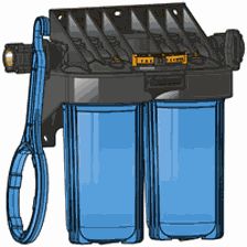 корпус для картриджного фильтра Джилекс 10"  1 М 10" Т2