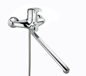 3215  VIKO ванна ф40, цинк, (встр. перекл) L-33см Chrome