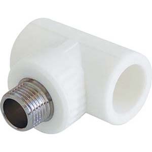 ТРОЙНИК  комб. НР 25х1/2" PPR Kalde/20**