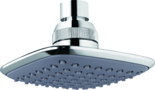 лейка верхнего душа LEDEME квадрат 100х100м, хром L19