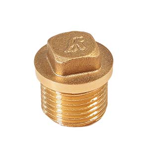 Заглушка  3/4" нар.(латунь)  Kaiser/10