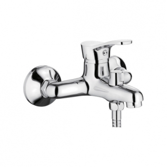 смеситель ванна LEDEME картридж д.35мм короткий излив L3014