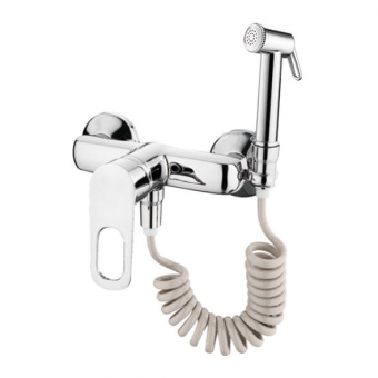 смеситель настенный LEDEME с гигиеническим душем L5249