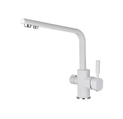 40144-10  KAISER Decor кухня бок под фильтр Ø35 White 