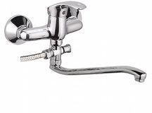 смеситель ванна LEDEME картридж д.35мм длинный излив L30S L2136