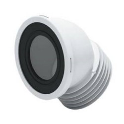 W4228 Труба фановая ф110 х 45* короткая АНИ