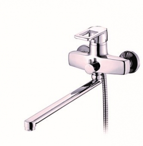 6505  VIKO ванна ф40, цинк, (встр. переключатель) излив 32см