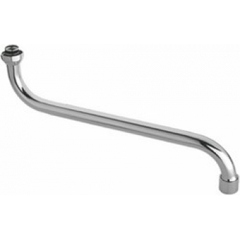 0335 Излив круглый для ванны VIKO 35см (нерж. сталь)