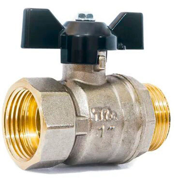 кран шаровой TeRma NEOS 1" в/н бант 32032
