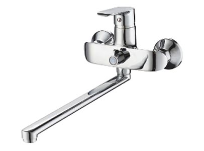 4315  VIKO ванна Ø40, цинк,  (встр. перекл. на корпусе) излив 33см Chrome