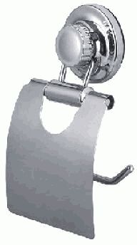 держатель LEDEME д/туалетной бумаги c крышкой на присоске L3703