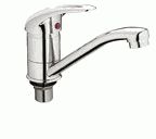 смеситель кухня LEDEME картридж д.40мм цинк с гайкой L4902-B