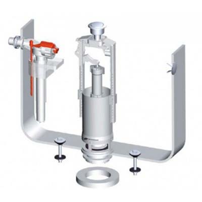Комплект арматуры, боковой 1/2" (Alca PLAST) SA2000-1/2"