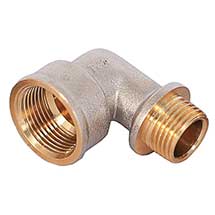 Уголок перех. 3/4"г х 1/2"ш (ник/латунь) WaterMark  /10 шт