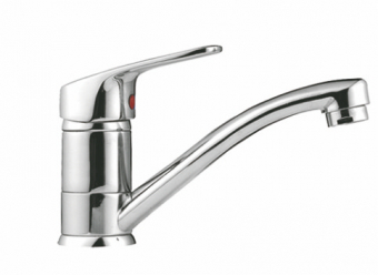 смеситель кухня LEDEME картридж д.35мм поворотный излив аэратор L4516