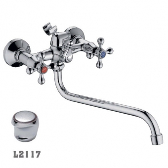 смеситель ванна LEDEME керамика L2117